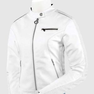 White Motorcycle Jacket