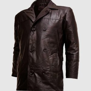 Dark Brown Button Jacket