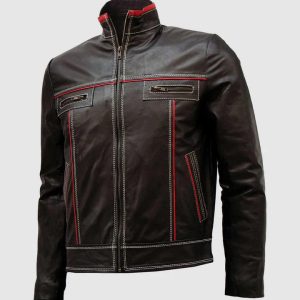 Classic Leather Racer Jacket