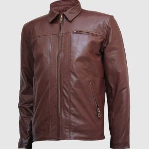Brown Motorcycle Jacket