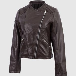 Classic Brown Leather Jacket