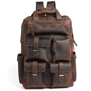 The Shelby Backpack  Handmade Genuine Leather Backpack