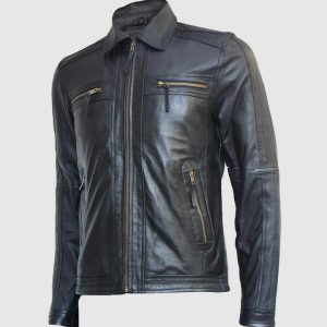 Classic Leather Biker Jacket