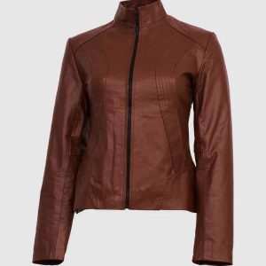 Classic Tan Leather Jacket