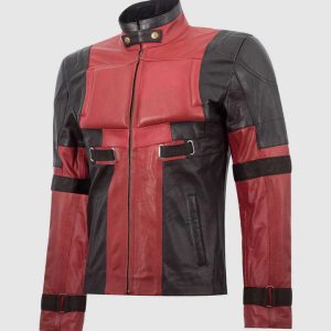 Red And Black Leather Jacket