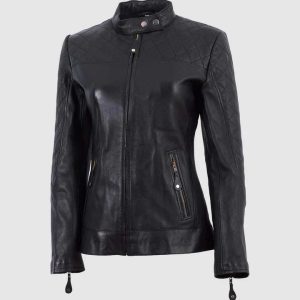 Cafe Racer Leather Jacket
