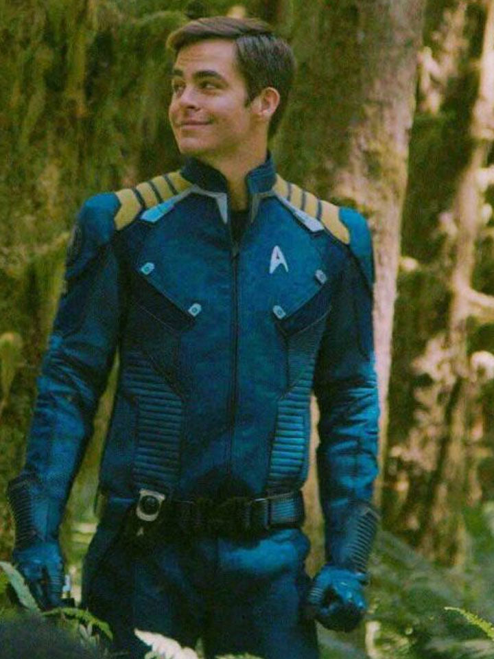 Blue Leather Jacket - Image 2