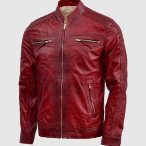 Waxed Burgundy Jacket