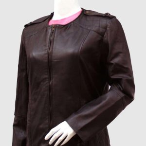 Brown Motorcycle Jacket