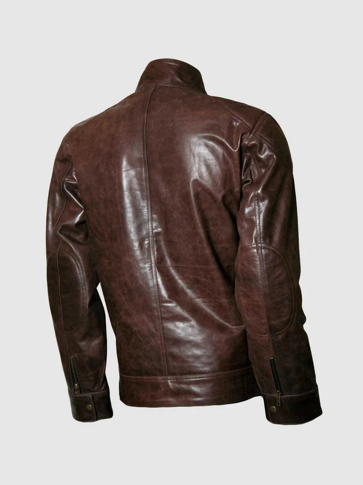 70's Vintage Leather Jacket - Image 2