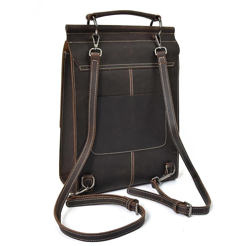 The Unn Backpack Vintage Leather Backpack - Image 3