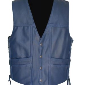 Genuine Leather Club Vest – Rugged, Stylish, and Built to Last