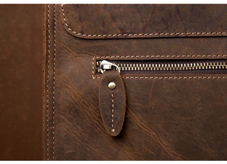The Ragna Backpack Vintage Leather Backpack - Image 4